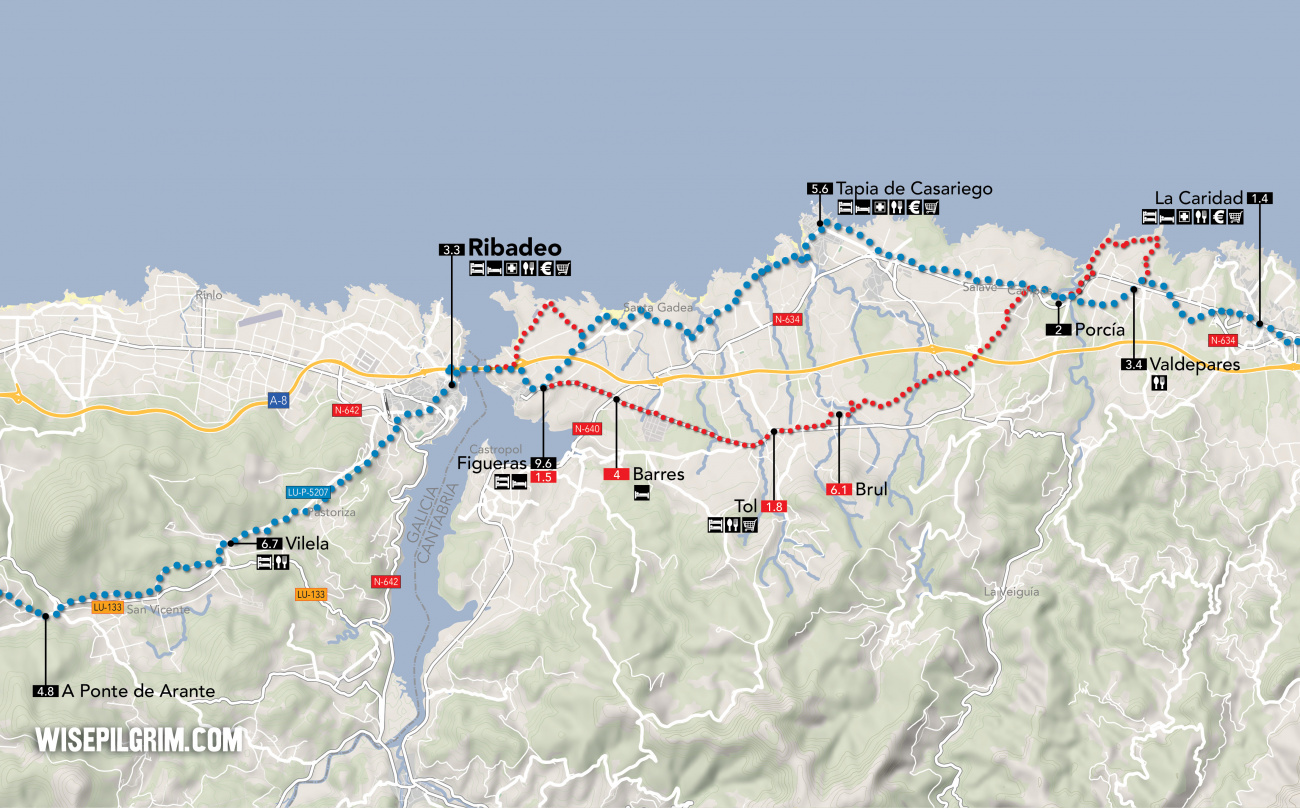 Camino del Norte Map 19