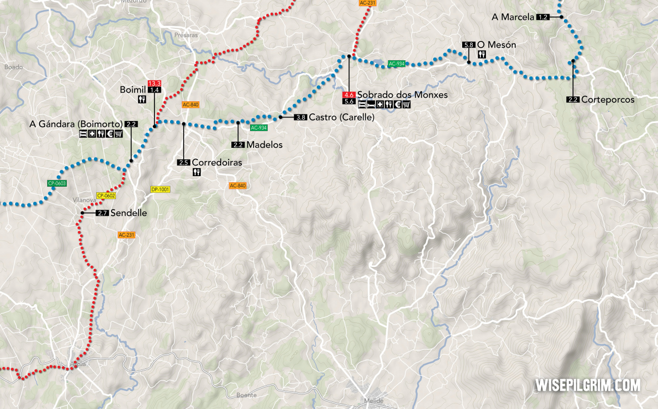 Camino del Norte Map 24