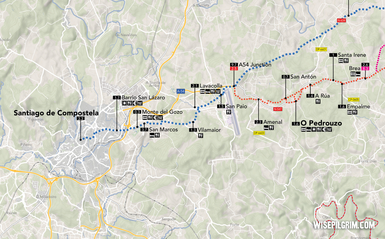 Camino del Norte Map 26