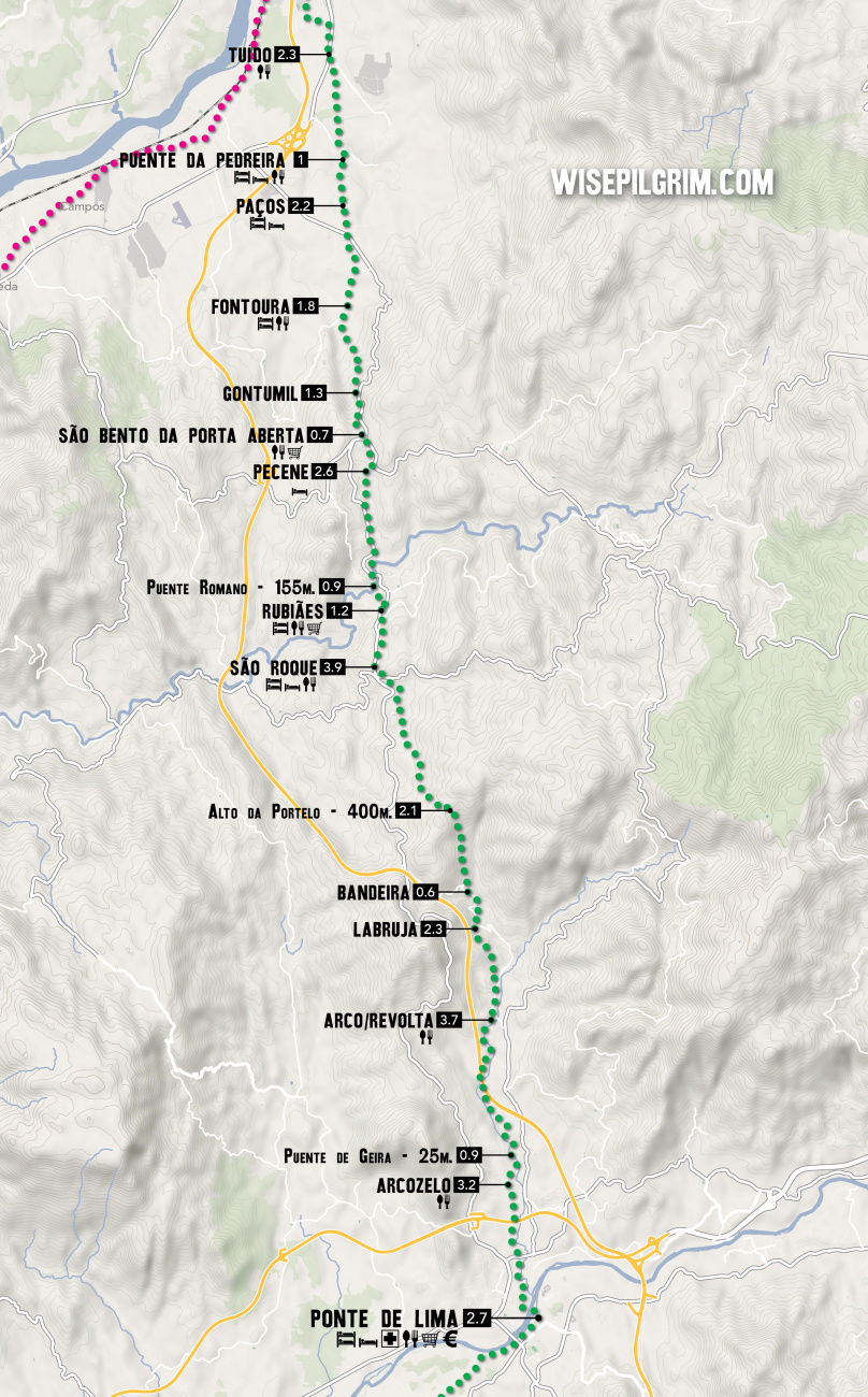 Camino Portugues Map 20