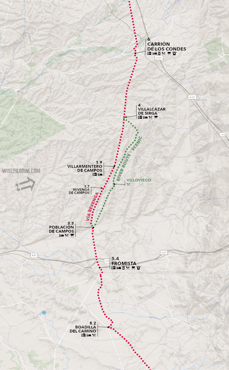 Camino Francés Map 11