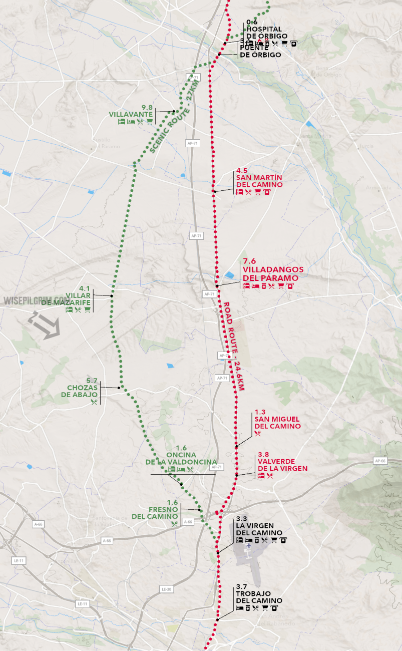 Camino Francés Map 15