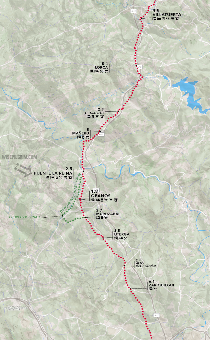 Camino Francés Map 3