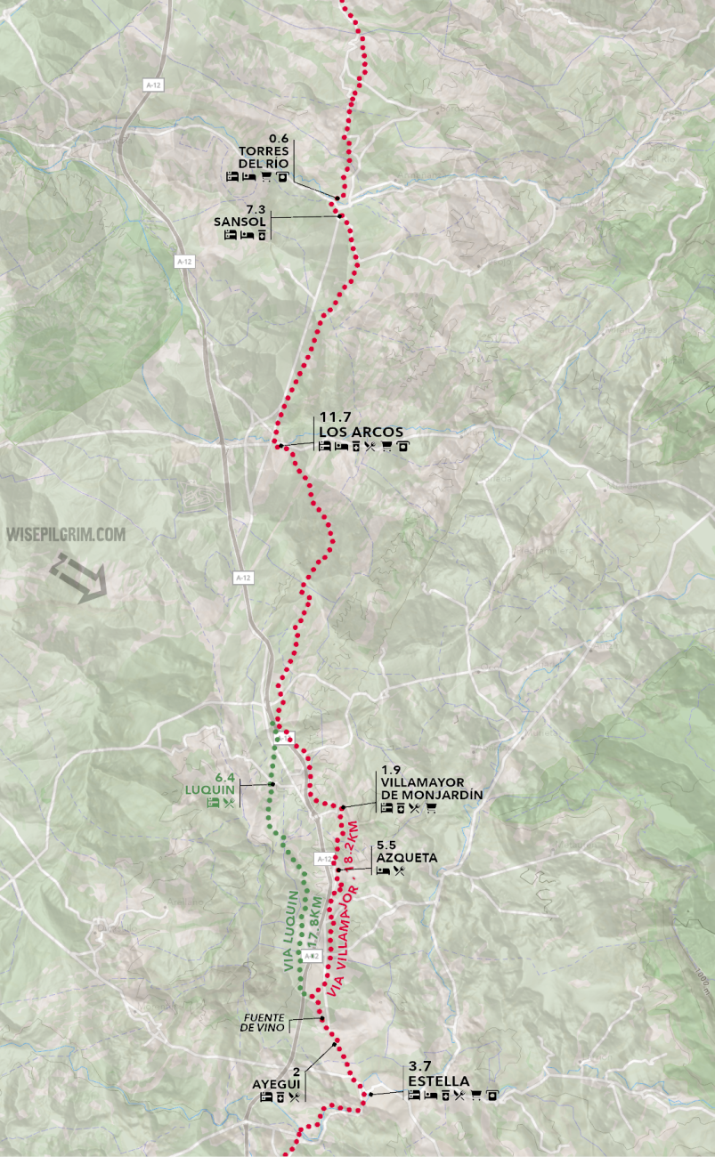 Camino Francés Map 4