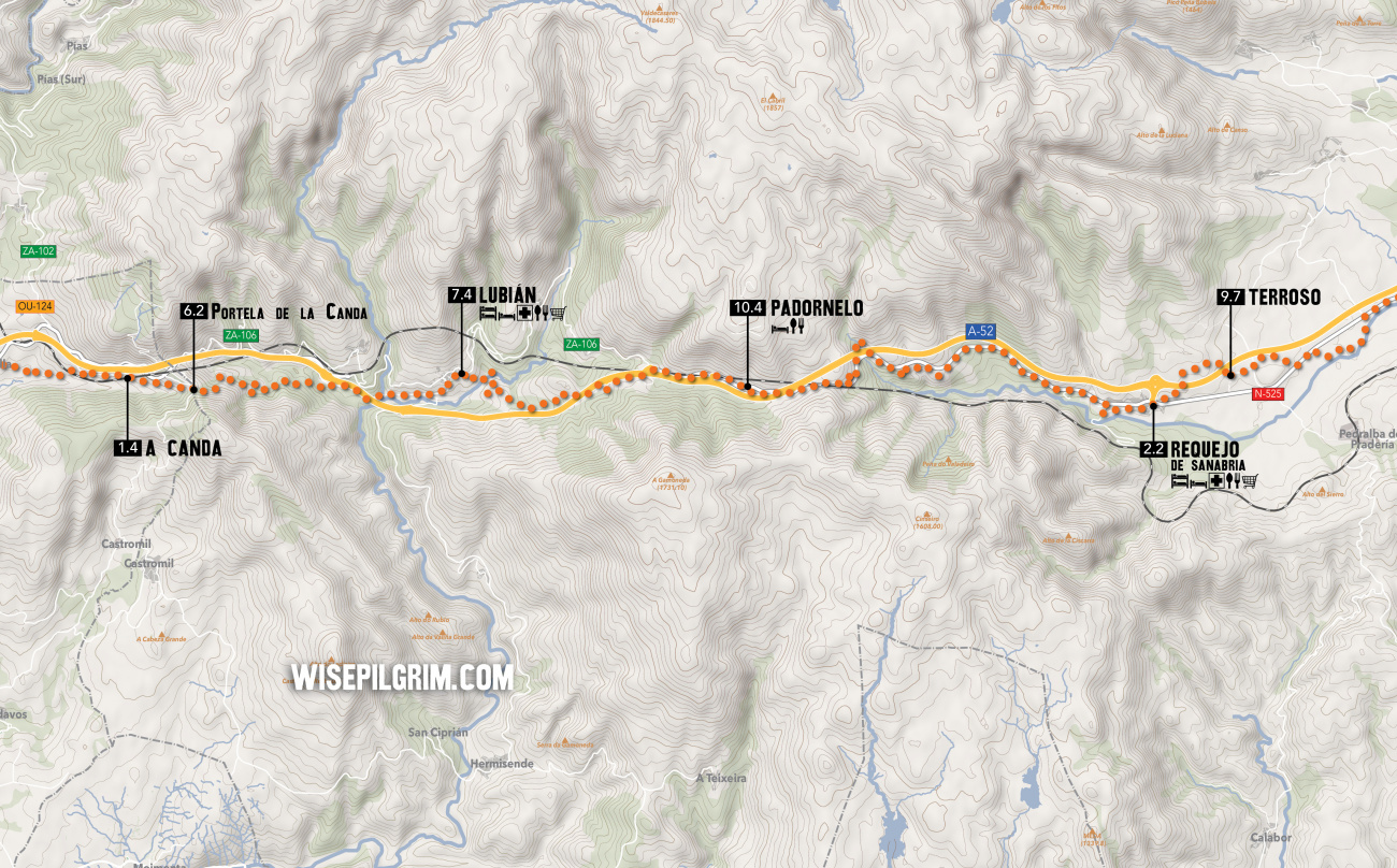 Vía de la Plata Map 24