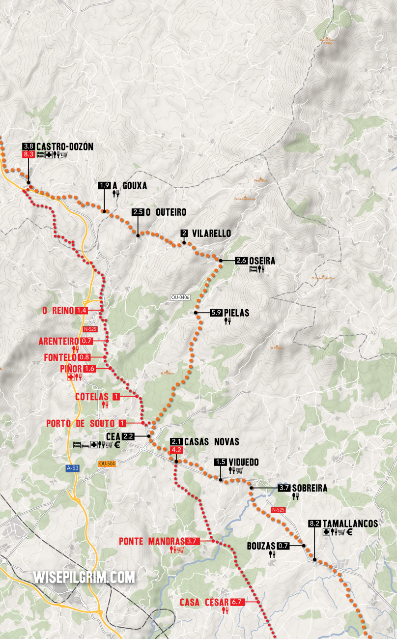 Vía de la Plata Map 29